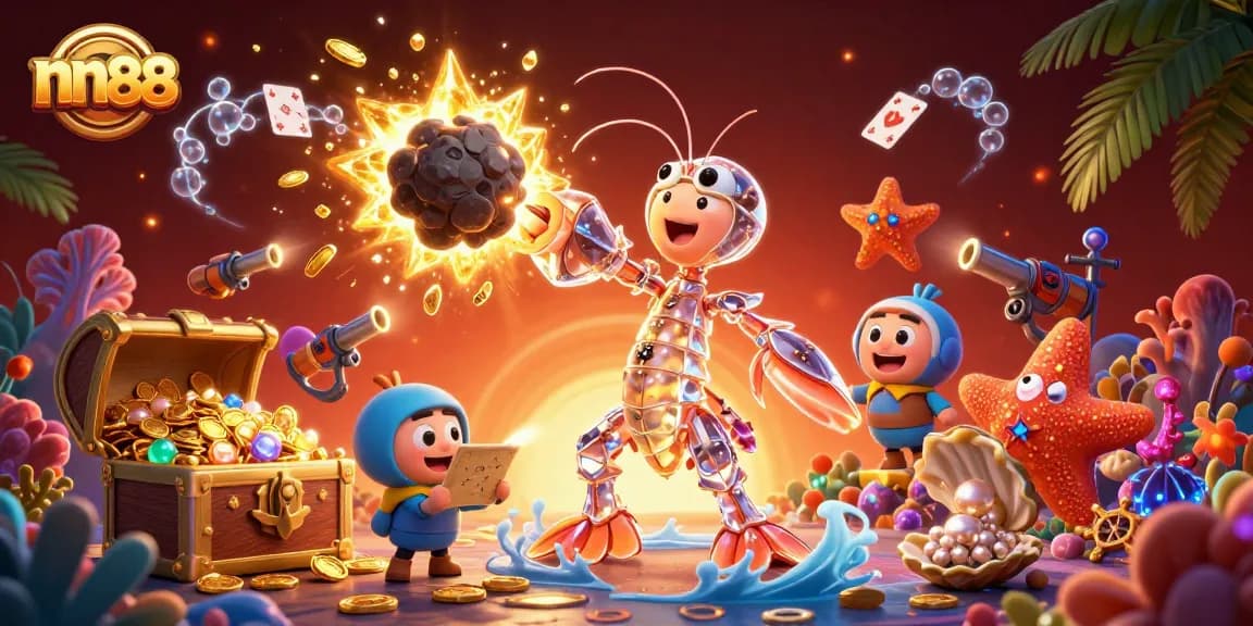 Engage with the vibrant world of nn88 as a galactic samurai unleashes treasures in this exciting casino scene.