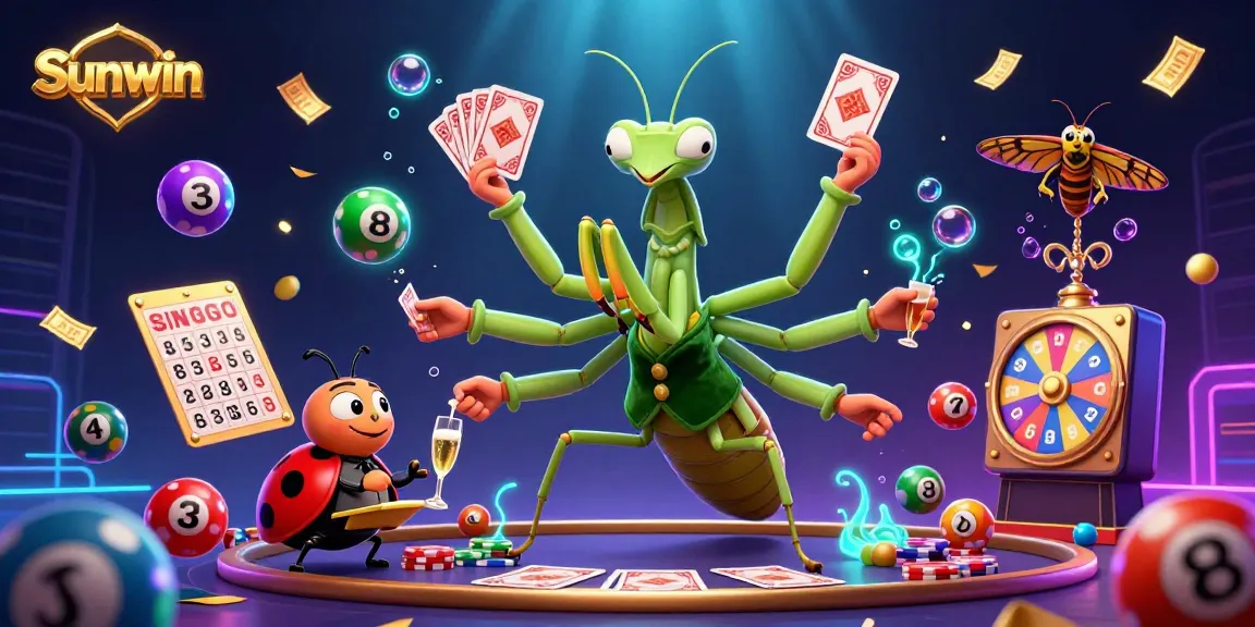 Experience thrilling gameplay with Sunwin's vibrant lottery balls and dynamic casino action.