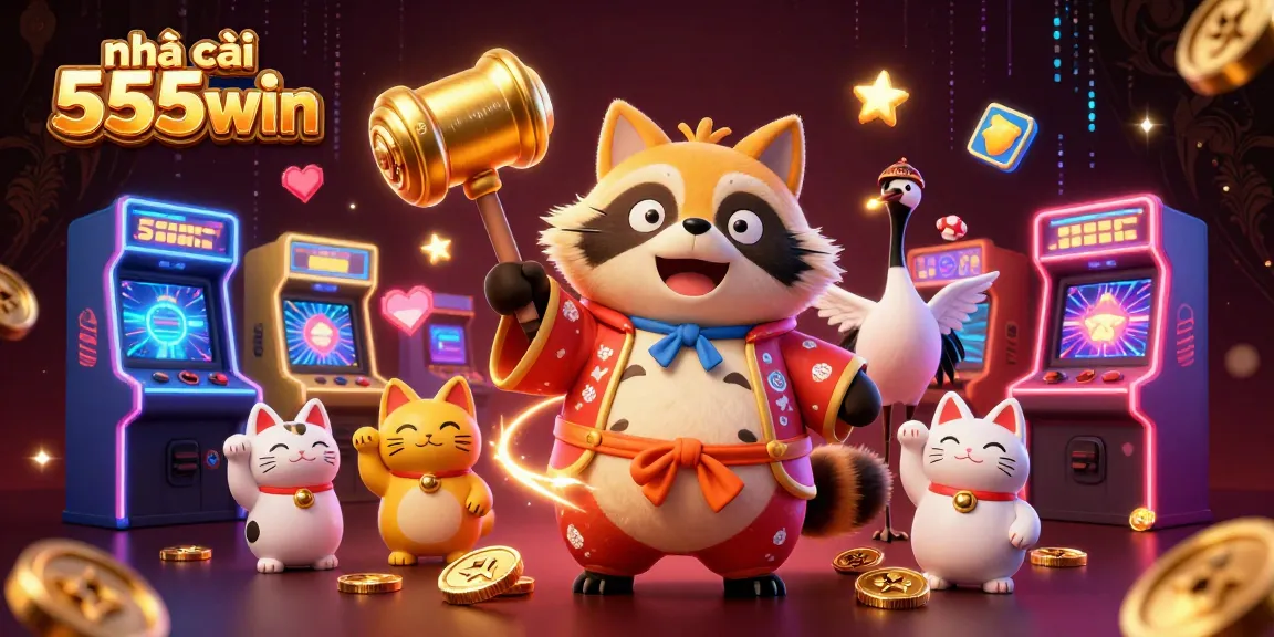 Experience thrilling gameplay with nhà cái 555win, where lucky characters bring fortune.