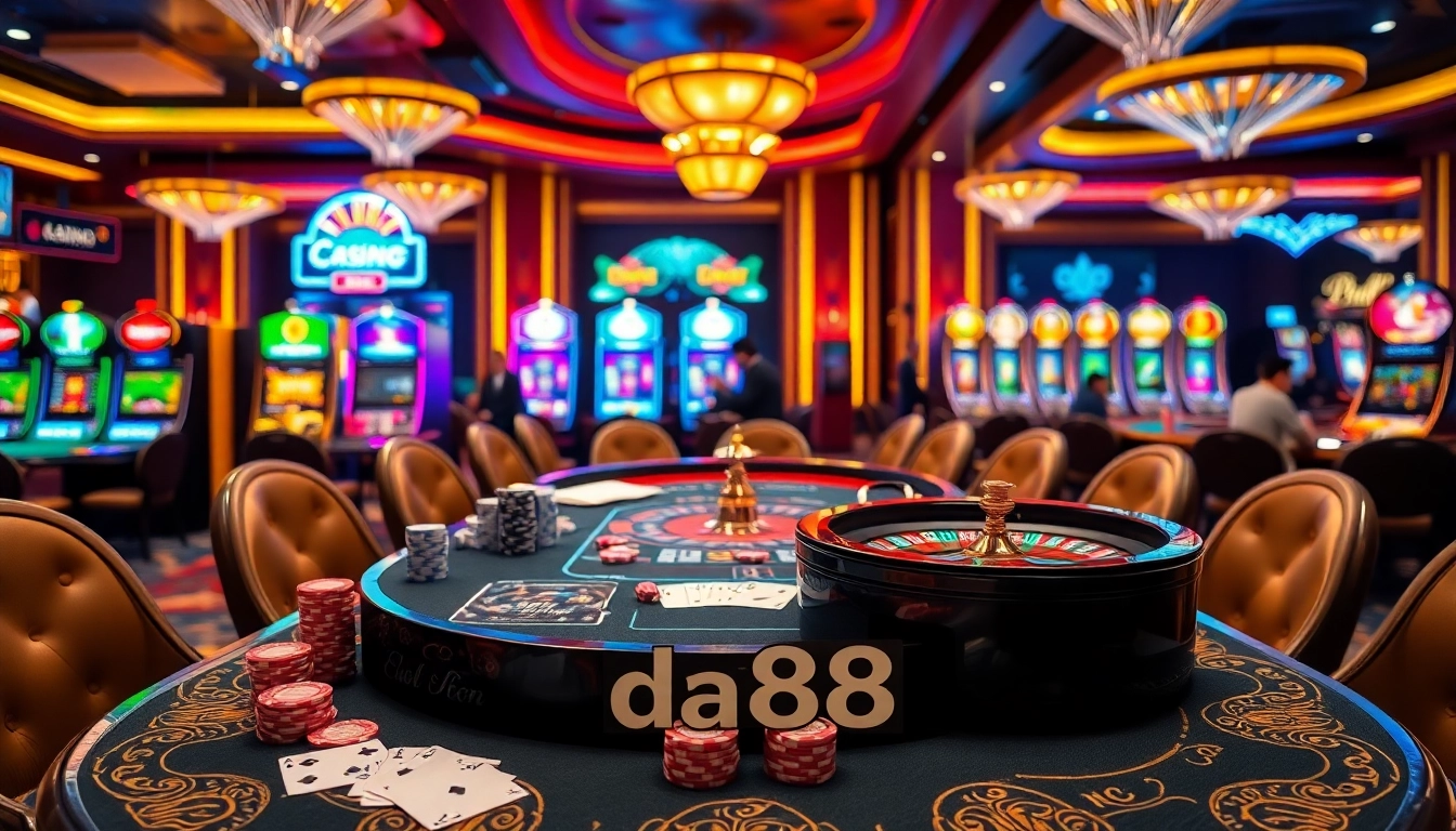 Experience the excitement at da88 with elegant casino games and lively atmosphere.