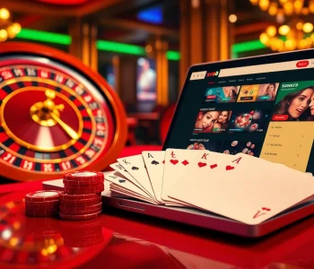 Experience thrilling online gambling at sin88 with vibrant casino visuals and high-stakes gaming elements.
