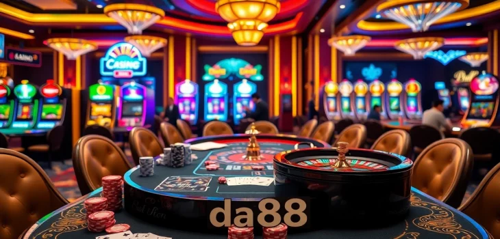 Experience the excitement at da88 with elegant casino games and lively atmosphere.