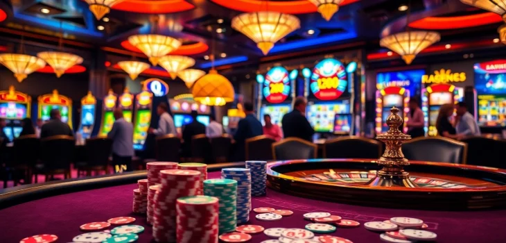Experience thrilling casino excitement with MM88 com's vibrant gaming tables and slot machines.