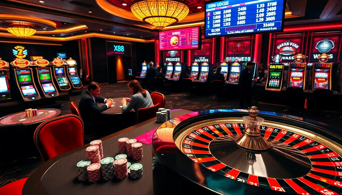 Experience the thrill of gaming at xx88.com with vibrant casino tables and exciting betting action.