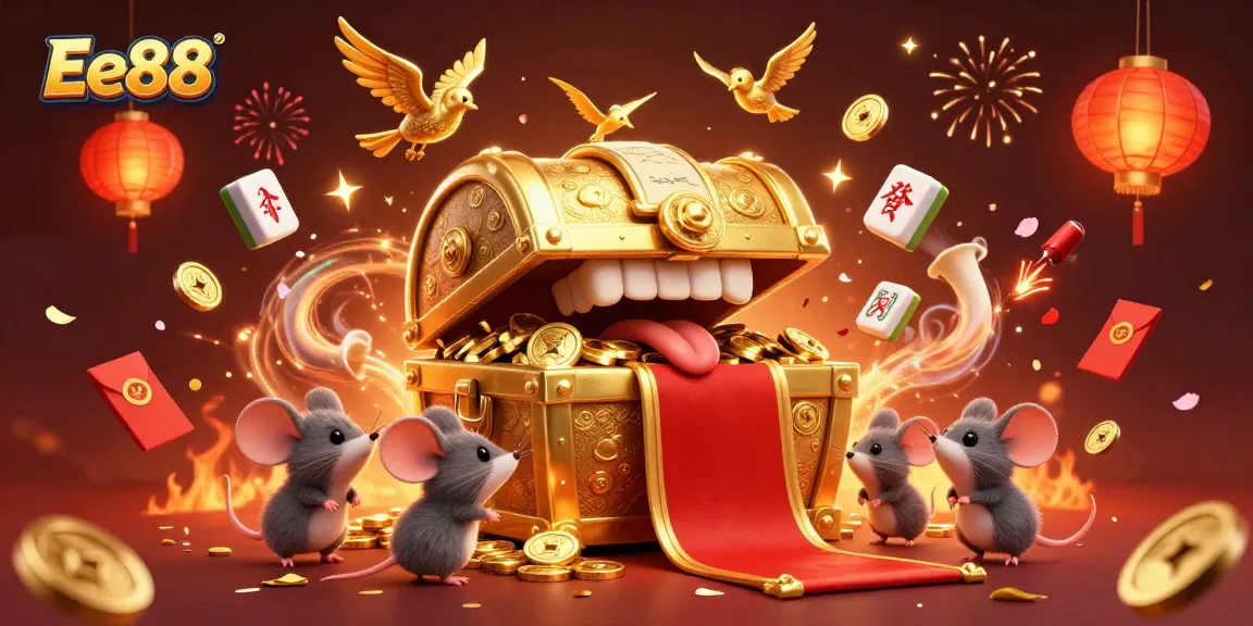 Engage in the excitement of Ee88 with a vibrant scene of dynamic gambling elements.